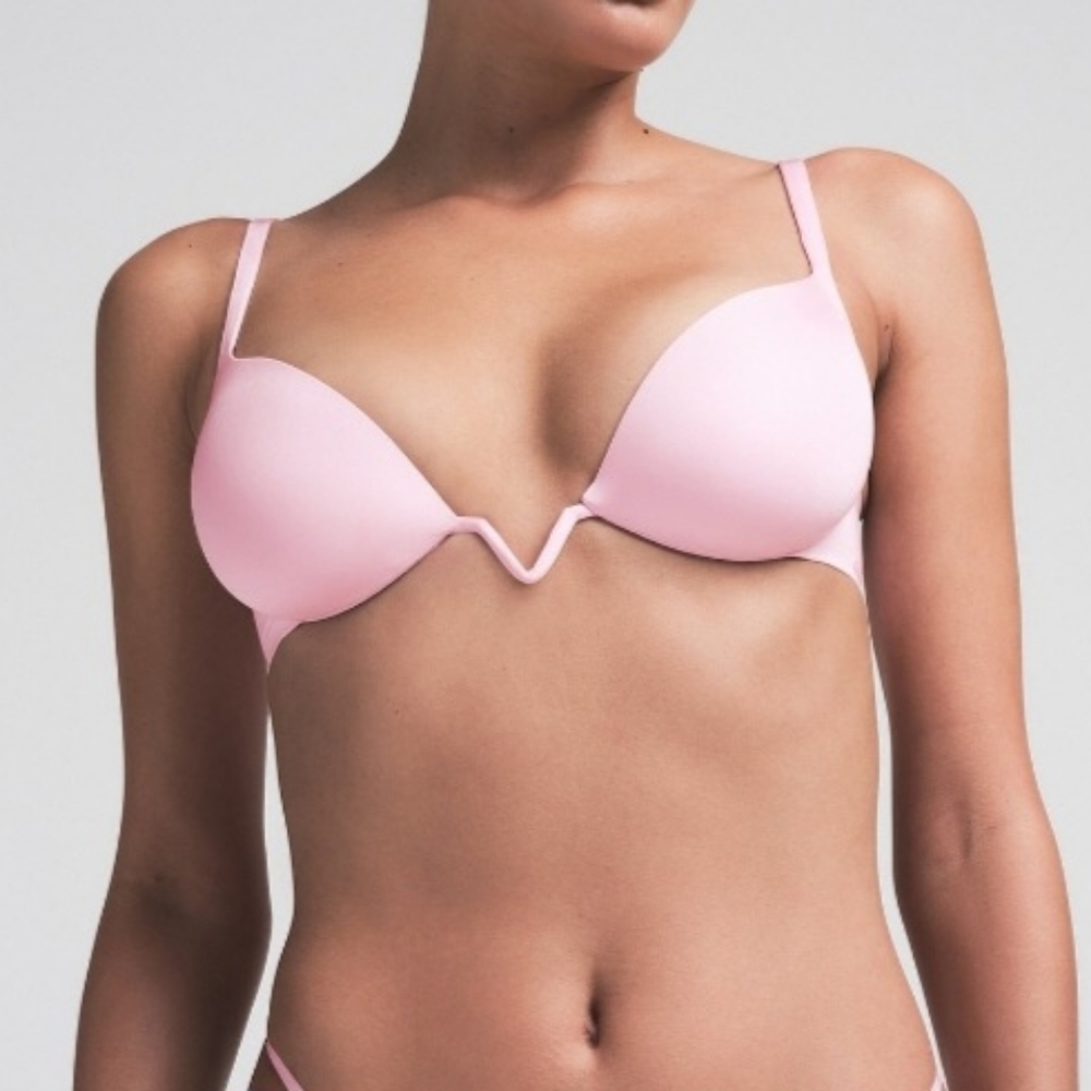 NWT Skims Limited Addition Cherry Blossom Pink Underwire Bra 32 D